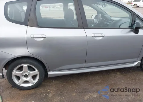 2007 Honda Fit Sport из США, поврежденный, VIN JHMGD38637S005123